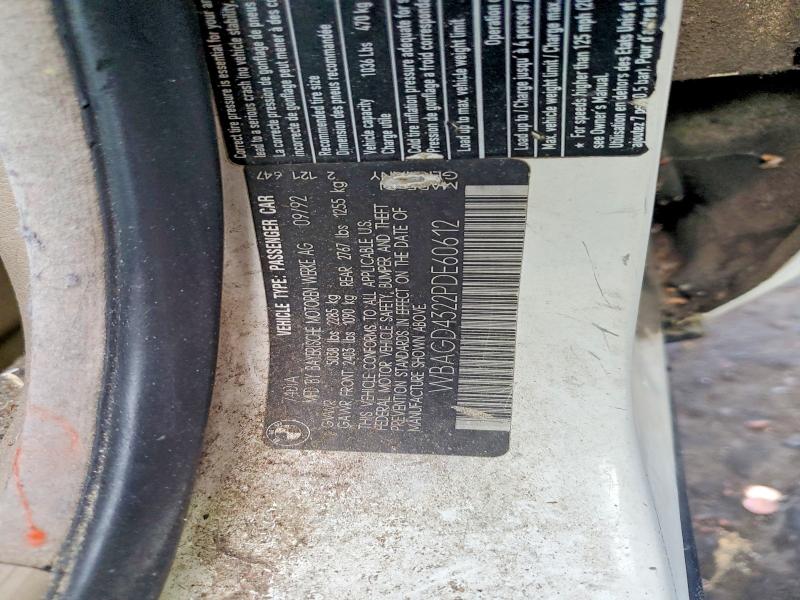 Продажа на аукционе авто 1993 Bmw 740, vin: WBAGD4322PDE60612, номер лота: 48202546