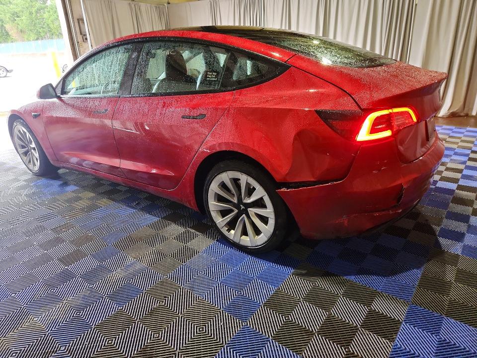 46945366 :رقم المزاد ، 5YJ3E1EA8NF369803 vin ، 2022 Tesla Model 3 مزاد بيع