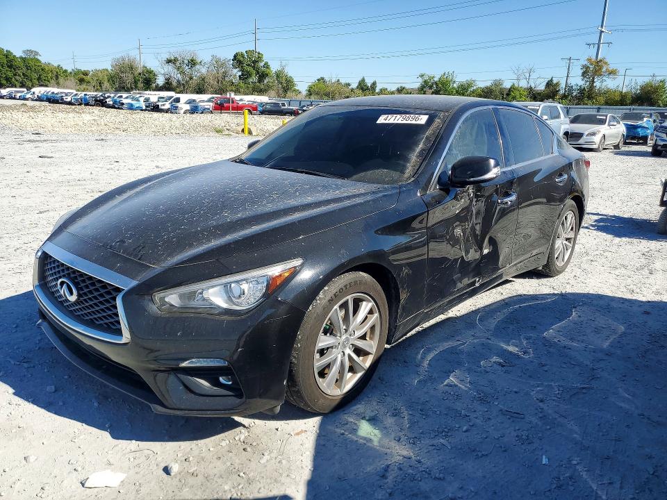 2021 Infiniti Q50 მანქანა იყიდება აუქციონზე, vin: JN1EV7APXMM703490, აუქციონის ნომერი: 47179896