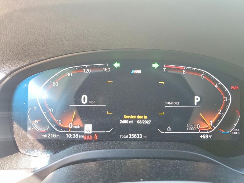 2022 Bmw X4 მანქანა იყიდება აუქციონზე, vin: 5UX33DT00N9L88548, აუქციონის ნომერი: 46435606
