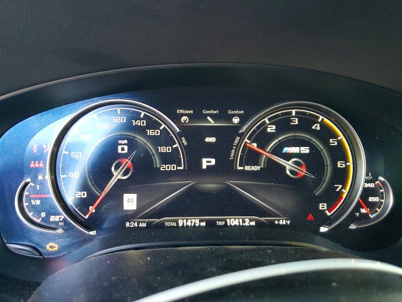 45937286 :رقم المزاد ، WBSJF0C52JB282425 vin ، 2018 Bmw M5 مزاد بيع