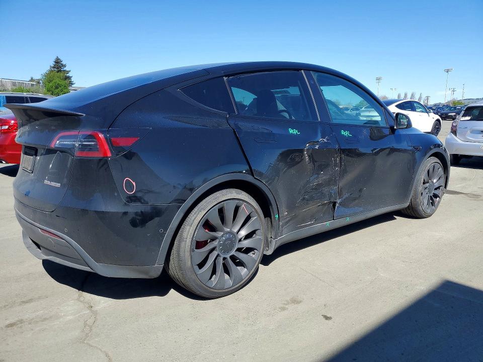 Продажа на аукционе авто 2021 Tesla Model Y, vin: 5YJYGDEFXMF267477, номер лота: 41945416