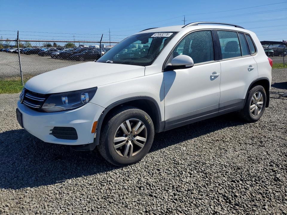 47463276 :رقم المزاد ، WVGBV7AX3GW581561 vin ، 2016 Volkswagen Tiguan مزاد بيع