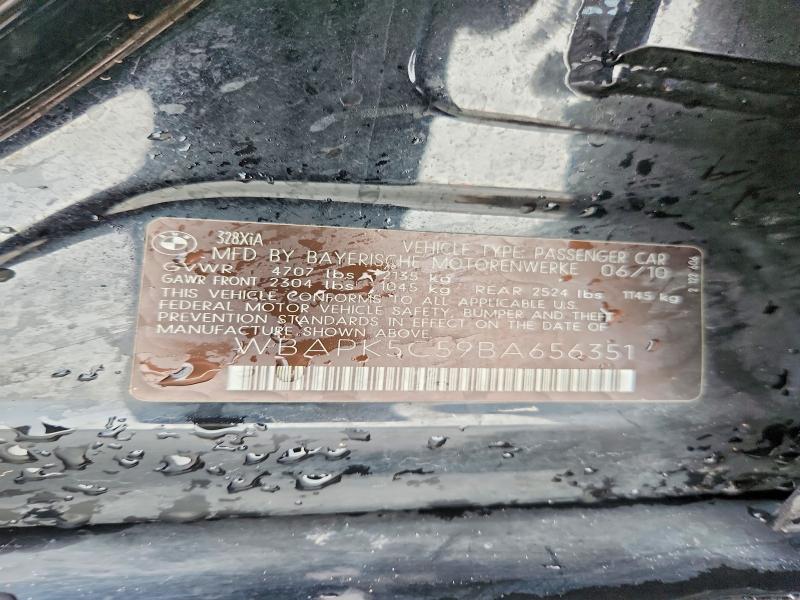 75820905 :رقم المزاد ، WBAPK5C59BA656351 vin ، 2011 Bmw 328 مزاد بيع
