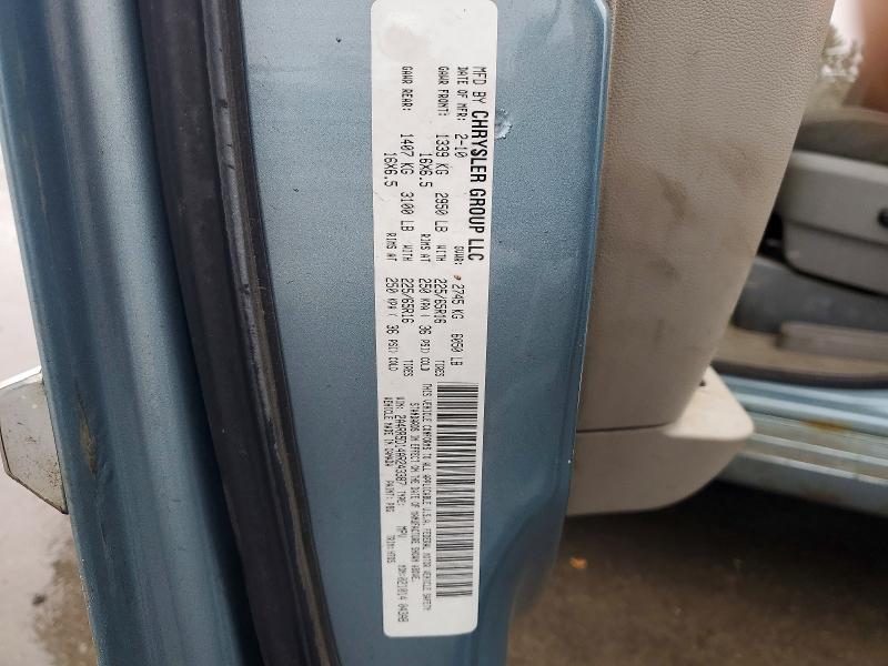 Auction sale of the 2010 Chrysler Town & Country, vin: 2A4RR5D14AR243387, lot number: 41950816