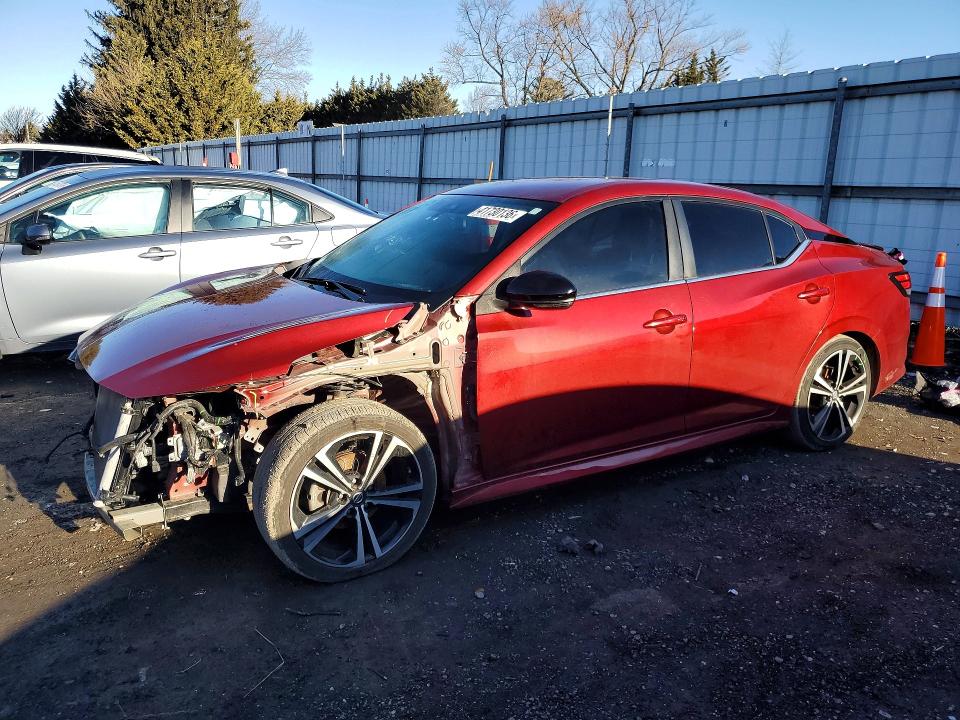 41730136 :رقم المزاد ، 3N1AB8DV7LY280614 vin ، 2020 Nissan Sentra مزاد بيع