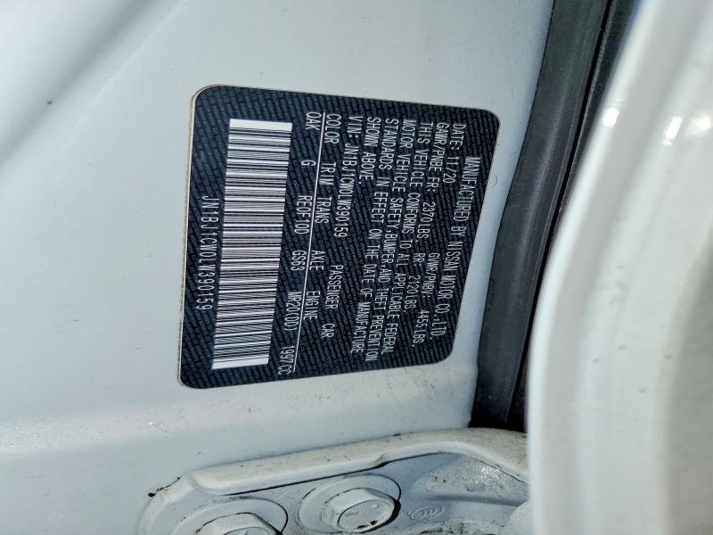 Продаж на аукціоні авто 2020 Nissan Rogue Sport, vin: JN1BJ1CW0LW390159, номер лоту: 79534815