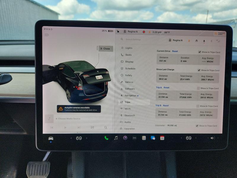 Продаж на аукціоні авто 2021 Tesla Model Y, vin: 5YJYGDEE9MF295679, номер лоту: 46687466