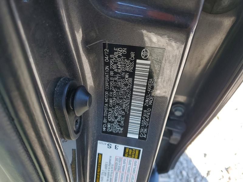 Aukcja sprzedaży 2012 Toyota Prius V, vin: JTDZN3EU6C3132088, numer aukcji: 47306206