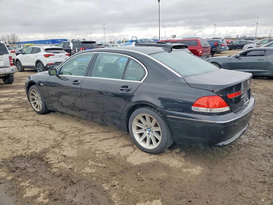 45866066 :رقم المزاد ، WBAGN63545DS58156 vin ، 2005 Bmw 745 مزاد بيع