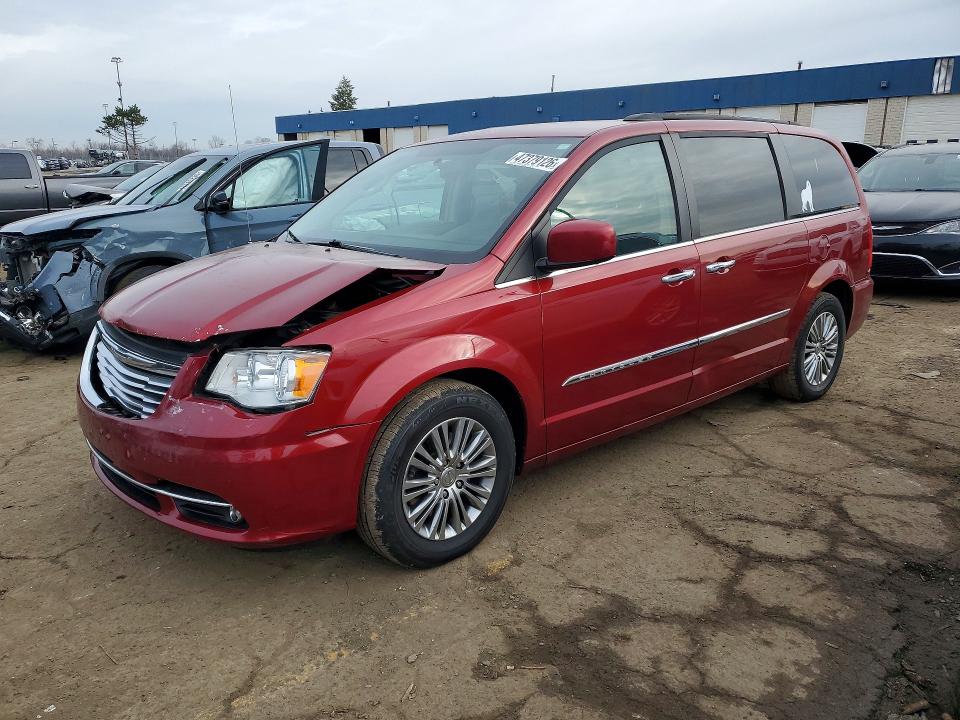 2016 Chrysler Town & Country მანქანა იყიდება აუქციონზე, vin: 2C4RC1BG7GR149357, აუქციონის ნომერი: 47379126