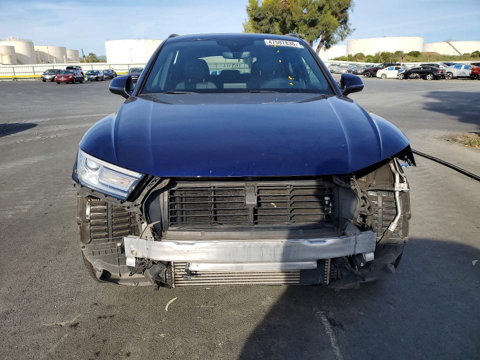 2020 Audi Q5 მანქანა იყიდება აუქციონზე, vin: WA1ANAFYXL2115491, აუქციონის ნომერი: 47597836