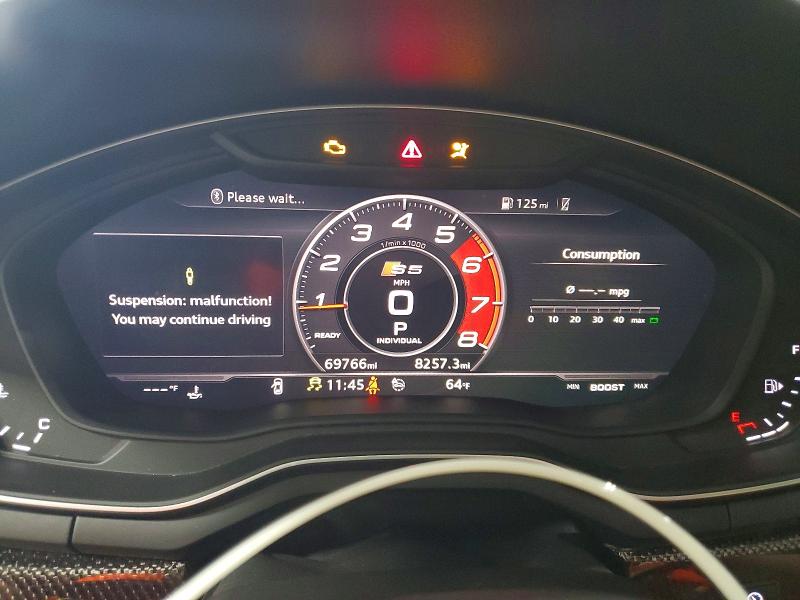 47714576 :رقم المزاد ، WAUB4CF5XKA075719 vin ، 2019 Audi S5 مزاد بيع