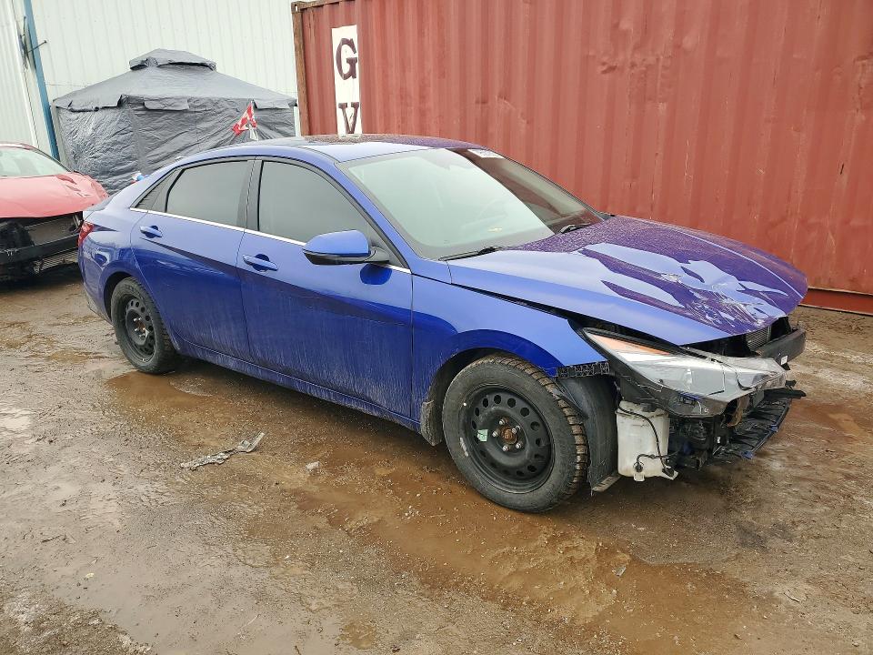 2021 Hyundai Elantra მანქანა იყიდება აუქციონზე, vin: KMHLN4AG8MU152197, აუქციონის ნომერი: 79667205