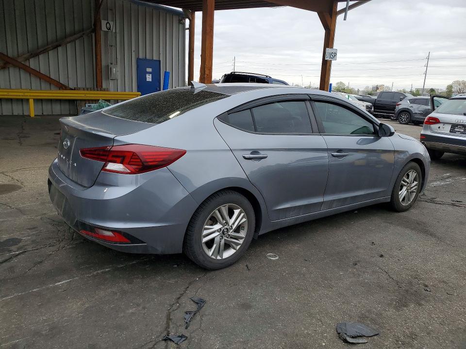 2019 Hyundai Elantra მანქანა იყიდება აუქციონზე, vin: KMHD84LF7KU820780, აუქციონის ნომერი: 47548166