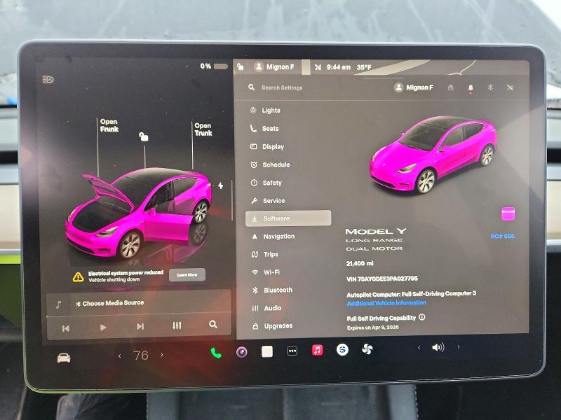 Продаж на аукціоні авто 2023 Tesla Model Y, vin: 7SAYGDEE3PA027795, номер лоту: 75473295