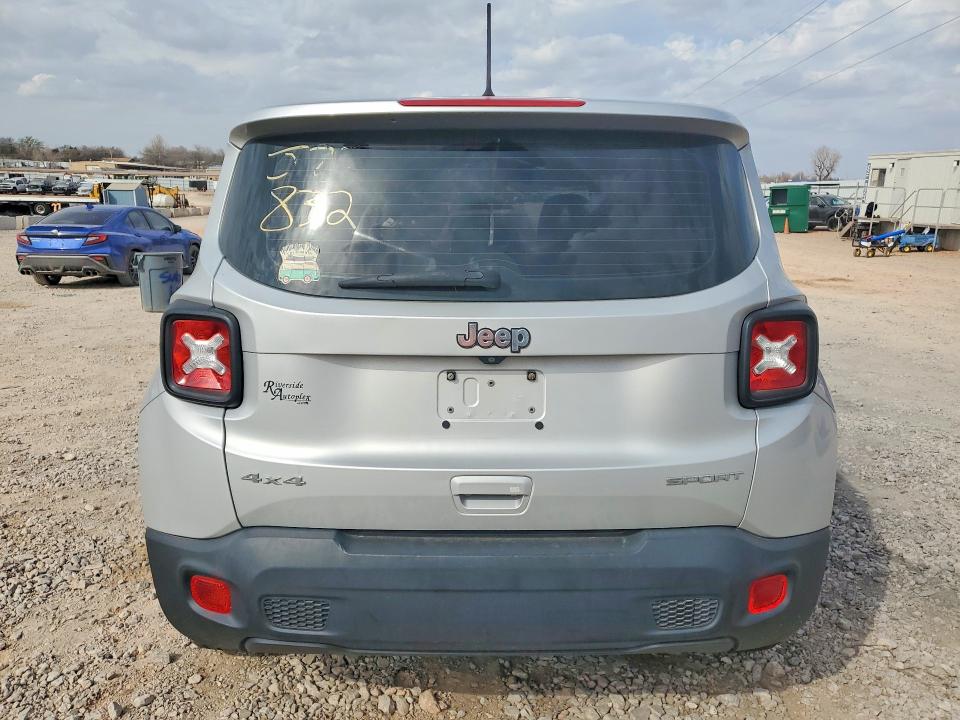 2019 Jeep Renegade მანქანა იყიდება აუქციონზე, vin: ZACNJBAB5KPJ77832, აუქციონის ნომერი: 79843145