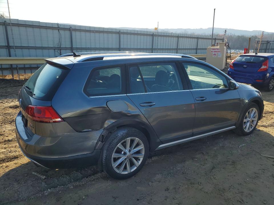 2017 Volkswagen Golf Alltrack მანქანა იყიდება აუქციონზე, vin: 3VWH17AU0HM517489, აუქციონის ნომერი: 41874756