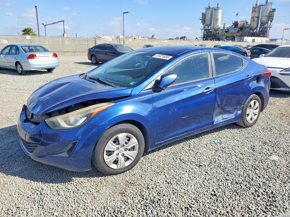 41621666 :رقم المزاد ، 5NPDH4AE1GH703504 vin ، 2016 Hyundai Elantra مزاد بيع