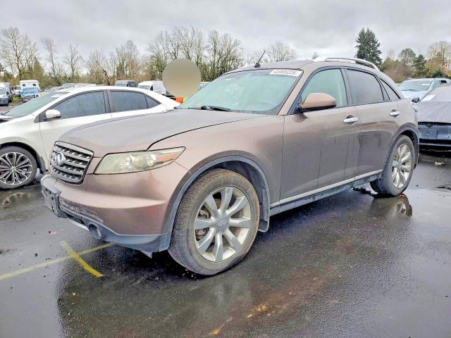 45995226 :رقم المزاد ، JNRAS08W47X208195 vin ، 2007 Infiniti Fx35 مزاد بيع