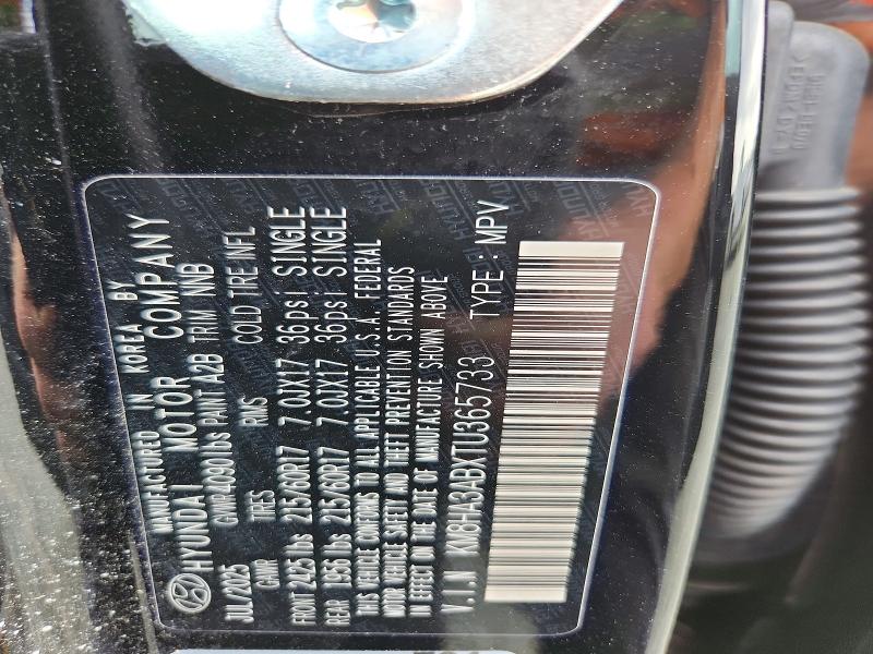 Aukcja sprzedaży 2026 Hyundai Kona, vin: KM8HA3ABXTU365733, numer aukcji: 48125866