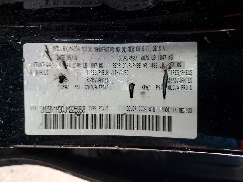 47403846 :رقم المزاد ، 3MZBN1M30JM225888 vin ، 2018 Mazda 3 مزاد بيع