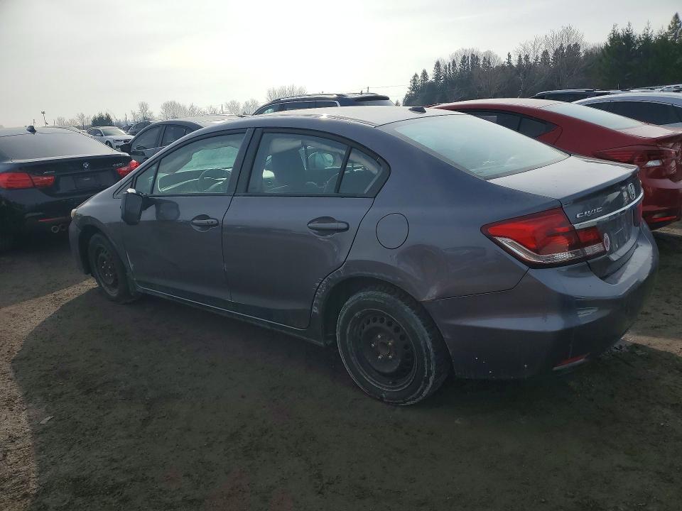 Auction sale of the 2014 Honda Civic Touring 4dr, vin: 2HGFB2F75EH015456, lot number: 46423006