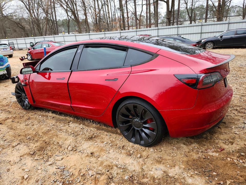 2022 Tesla Model 3 მანქანა იყიდება აუქციონზე, vin: 5YJ3E1EC7NF199614, აუქციონის ნომერი: 79706985