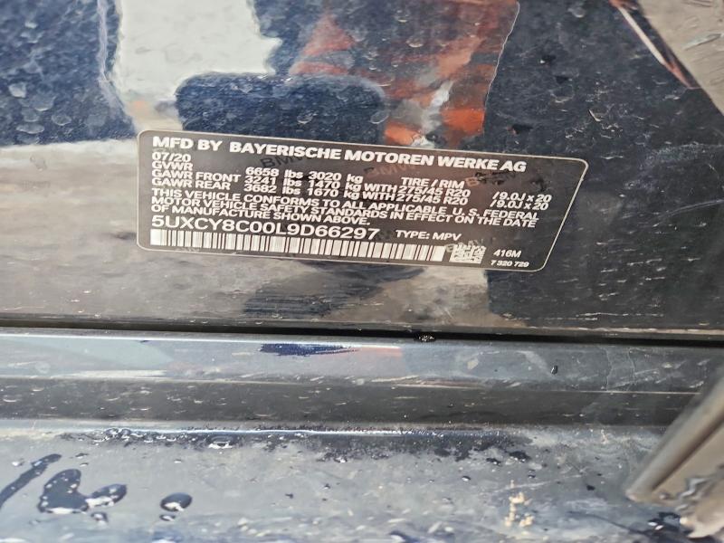 Aukcja sprzedaży 2020 Bmw X6, vin: 5UXCY8C00L9D66297, numer aukcji: 45461346