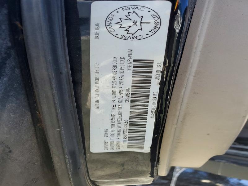 Auction sale of the 2007 Subaru Legacy, vin: 4S4BP85C274340870, lot number: 46568306