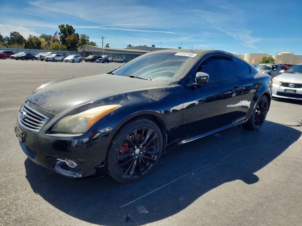 2011 Infiniti G37 Coupe მანქანა იყიდება აუქციონზე, vin: JN1CV6EK6BM213982, აუქციონის ნომერი: 47582156