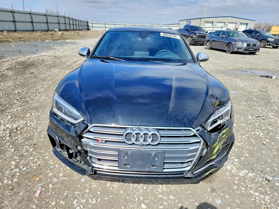 2018 Audi S5 მანქანა იყიდება აუქციონზე, vin: WAUC4CF50JA036558, აუქციონის ნომერი: 46038796