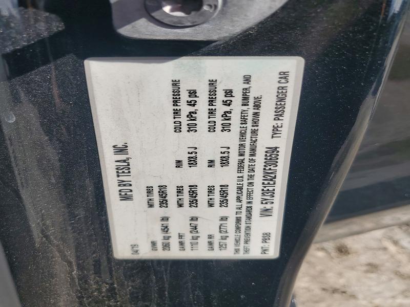 Aukcja sprzedaży 2019 Tesla Model 3, vin: 5YJ3E1EA2KF306594, numer aukcji: 41648896