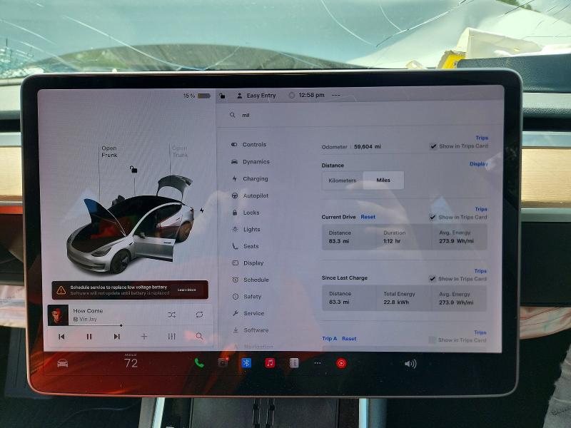 Продаж на аукціоні авто 2019 Tesla Model 3, vin: 5YJ3E1EA8KF412144, номер лоту: 47540906