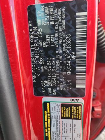 46670366 :رقم المزاد ، KNDC44LA5P5135873 vin ، 2023 Kia Ev6 مزاد بيع