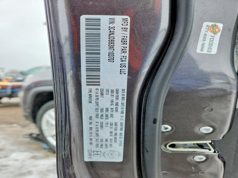 2022 Jeep Compass მანქანა იყიდება აუქციონზე, vin: 3C4NJDBB3NT103707, აუქციონის ნომერი: 79354685