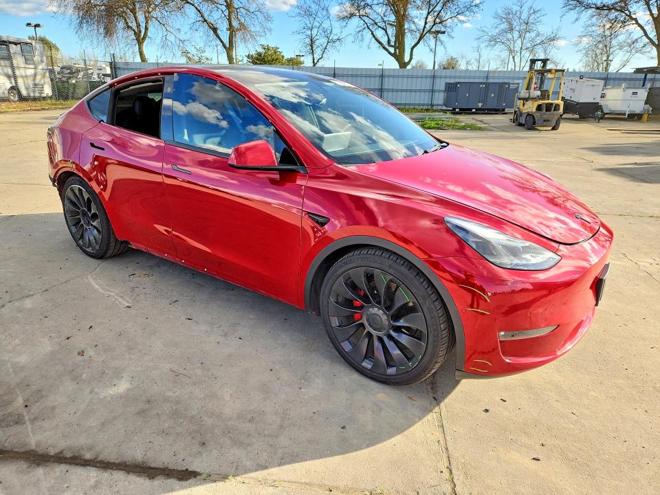 Продажа на аукционе авто 2022 Tesla Model Y, vin: 7SAYGDEF3NF438297, номер лота: 79648715