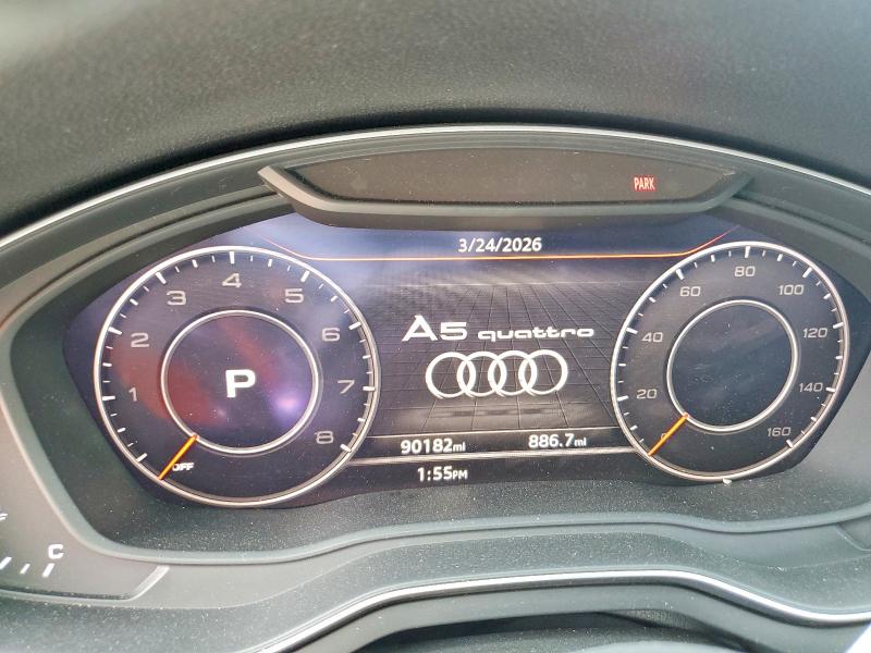 Aukcja sprzedaży 2019 Audi A5, vin: WAUENCF54KA025862, numer aukcji: 47405056