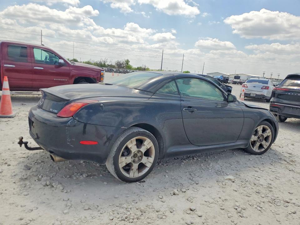 47366356 :رقم المزاد ، JTHFN48Y730038910 vin ، 2003 Lexus Sc 430 مزاد بيع