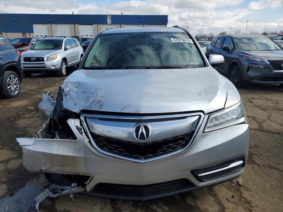 2015 Acura Mdx მანქანა იყიდება აუქციონზე, vin: 5FRYD4H48FB022875, აუქციონის ნომერი: 47075616