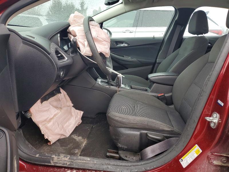 79628525 :رقم المزاد ، 1G1BE5SM8G7309877 vin ، 2016 Chevrolet Cruze مزاد بيع