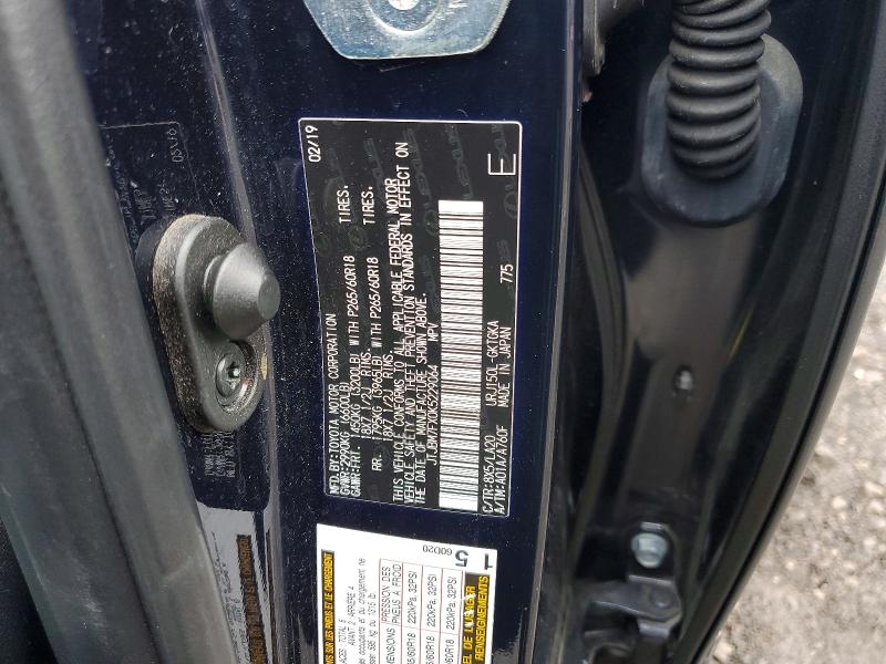 2019 Lexus Gx 460 მანქანა იყიდება აუქციონზე, vin: JTJBM7FX0K5229064, აუქციონის ნომერი: 46314606