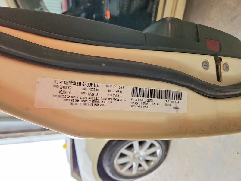 79976115 :رقم المزاد ، 2C3LA63T39H601774 vin ، 2009 Chrysler 300c مزاد بيع