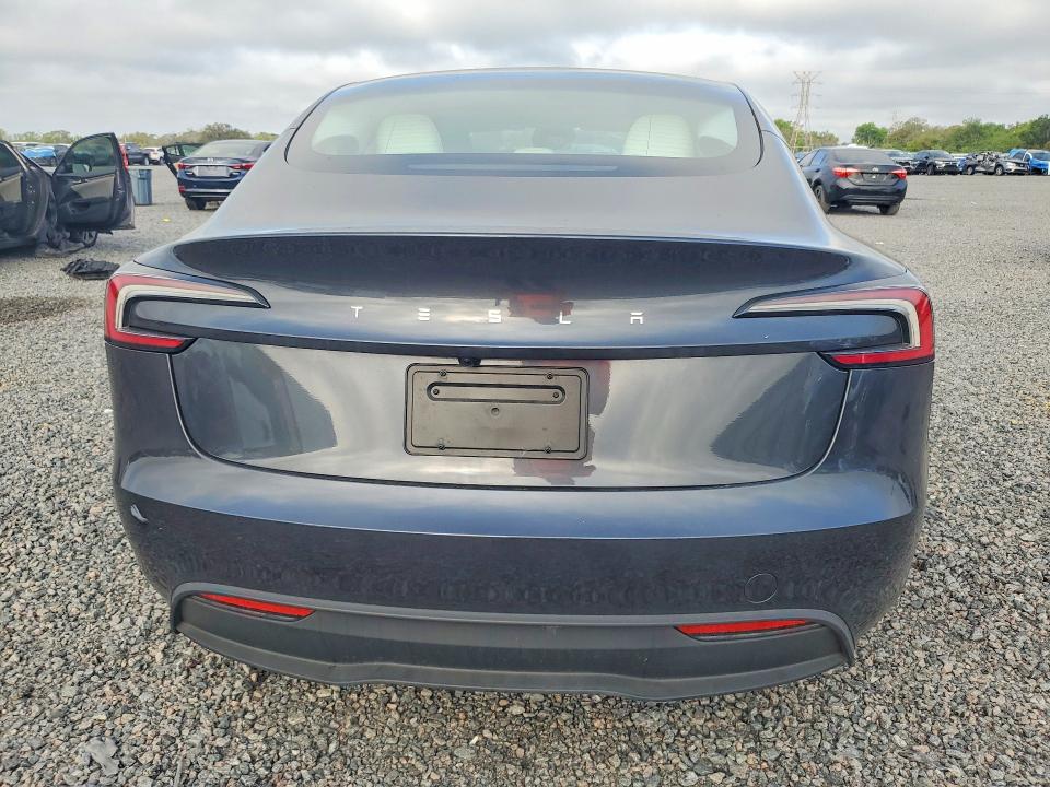 47455486 :رقم المزاد ، 5YJ3E1EA0SF006343 vin ، 2025 Tesla Model 3 مزاد بيع