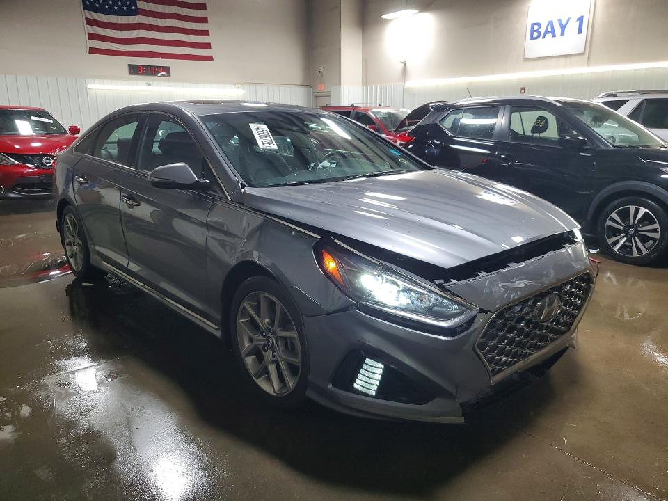 45606726 :رقم المزاد ، 5NPE34AB5JH684892 vin ، 2018 Hyundai Sonata مزاد بيع