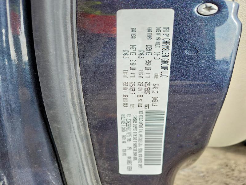 2014 Dodge Grand Caravan მანქანა იყიდება აუქციონზე, vin: 2C4RDGBG4ER170275, აუქციონის ნომერი: 41813996
