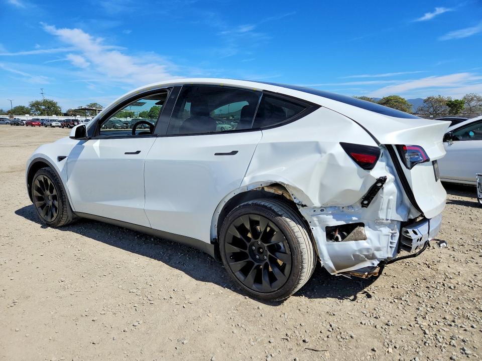 79523025 :رقم المزاد ، 5YJYGDEE7MF200097 vin ، 2021 Tesla Model Y مزاد بيع