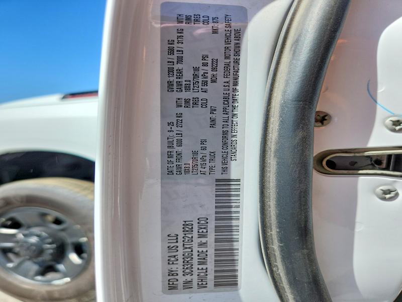 2026 Ram 3500 მანქანა იყიდება აუქციონზე, vin: 3C63R3GLXTG218281, აუქციონის ნომერი: 47101226