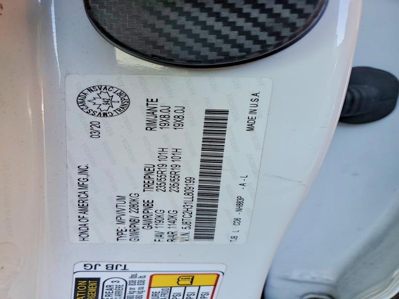 Продаж на аукціоні авто 2020 Acura Rdx, vin: 5J8TC2H31LL809199, номер лоту: 79544725