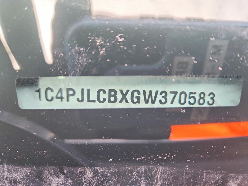 Продаж на аукціоні авто 2016 Jeep Cherokee, vin: 1C4PJLCBXGW370583, номер лоту: 78875115